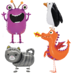 Helium Walking Balloon